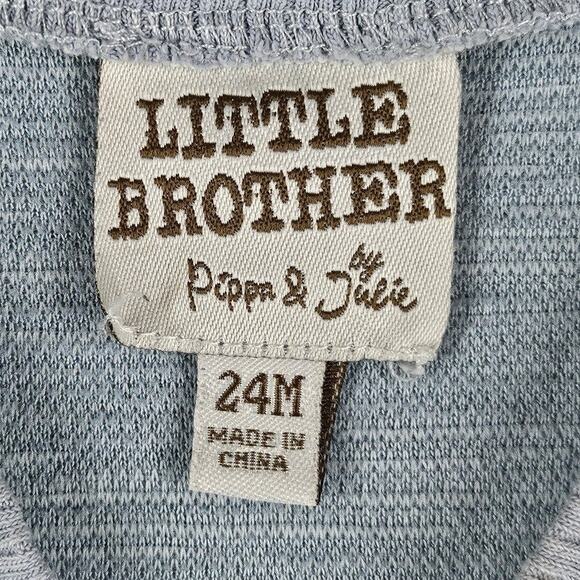 LITTLE BROTHER BY PIPPA & JULIE BABY BOY'S CARDIGAN - SIZE 24M - STYLE 29222100 - Picture 3 of 5